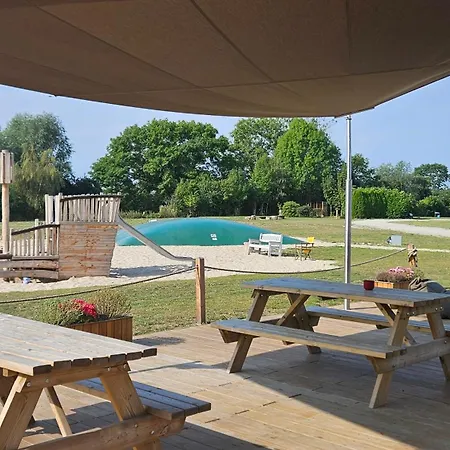 Campingfass Im Naturresort Weserinsel Kemping *