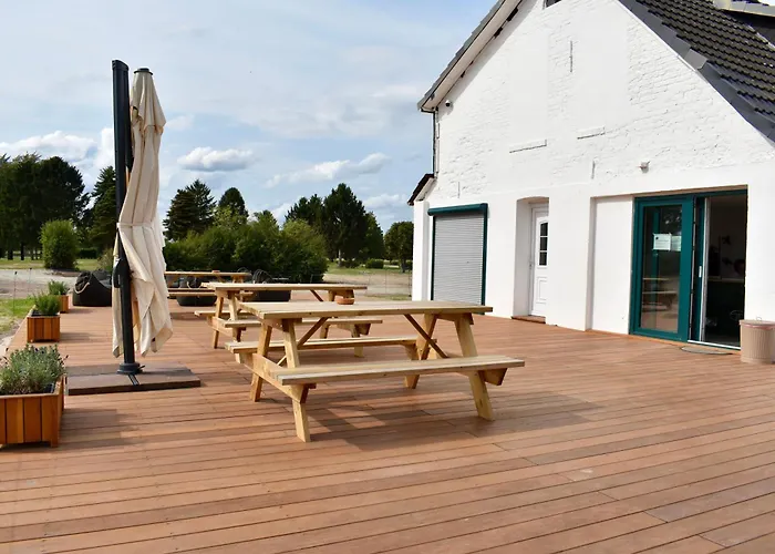 Campingfass Im Naturresort Weserinsel Kemping