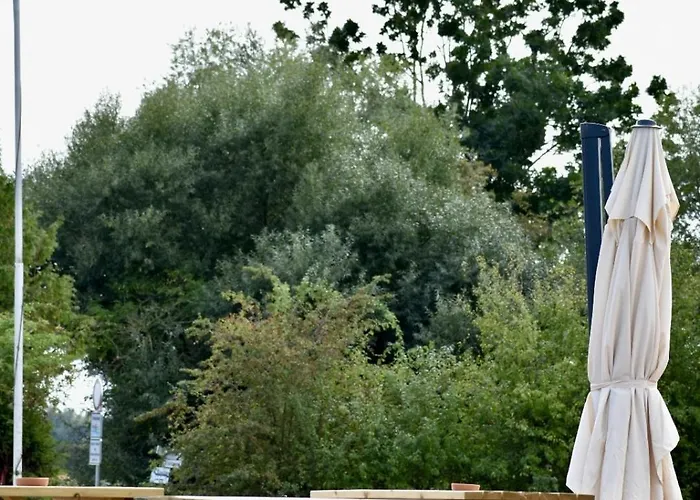 Kemping Campingfass Im Naturresort Weserinsel